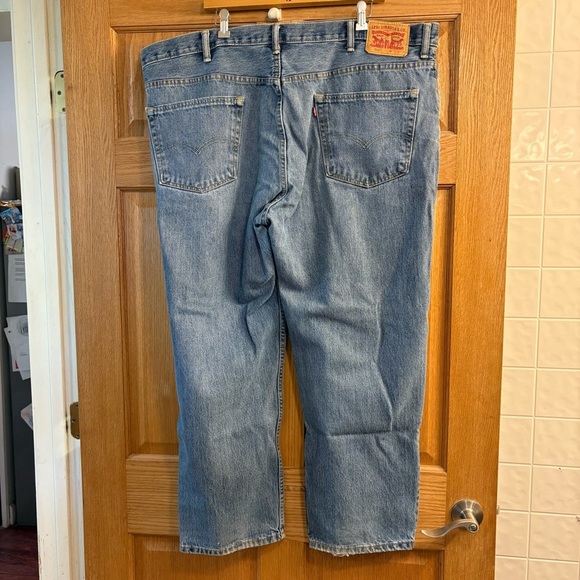 Levi’s 550 Relaxed Fit Men’s Jeans 45X30 Loose Heavy Non-Stretch Denim Straight - Picture 2 of 7